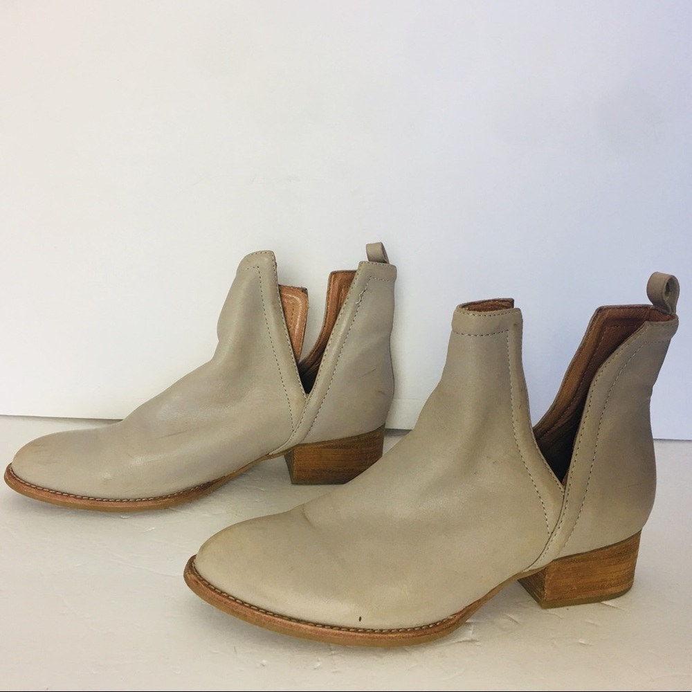 vintage by Jeffrey Campell leather booties